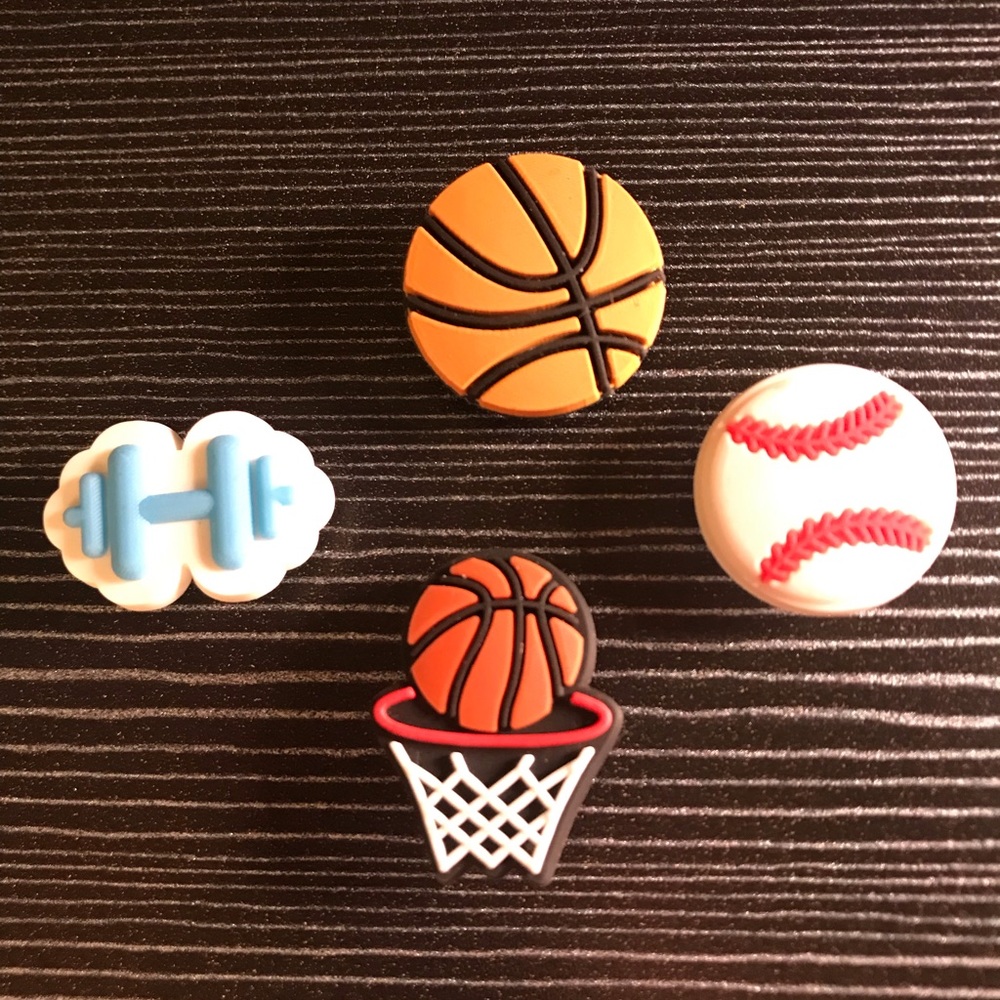 Basketball & Sporty Little Boy Themed Croc Charms *Bundle 3 Save 20%*